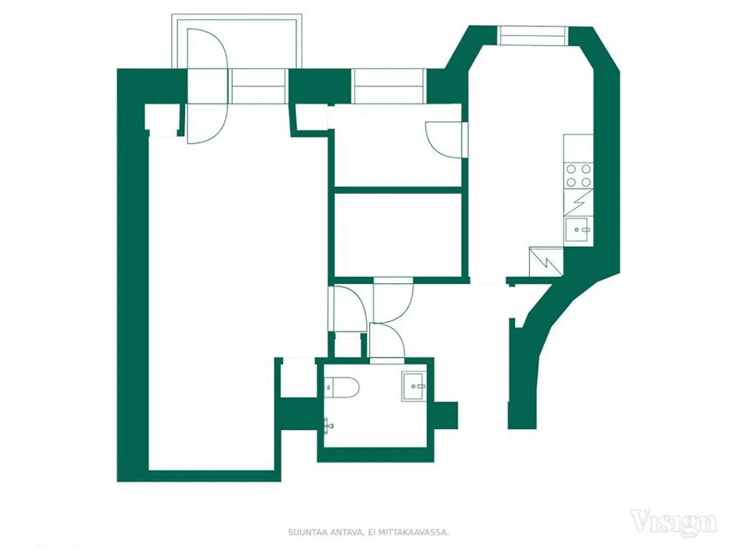 Artistic Kallio Apartment Helsingfors